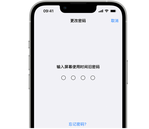 吉隆iPhone屏幕维修分享iPhone屏幕使用时间密码忘记了怎么办 