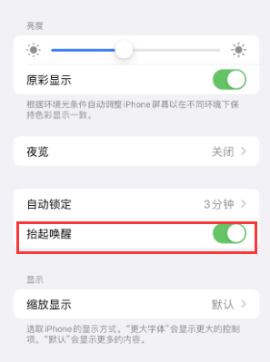 吉隆苹果授权维修站分享iPhone轻点无法唤醒怎么办