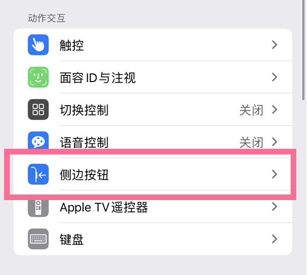 吉隆苹果14维修店分享iPhone14 Plus侧键双击下载功能关闭方法 