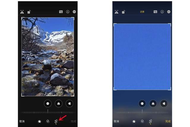 吉隆苹果手机维修分享iPhone手机如何使用裁剪功能隐藏照片 